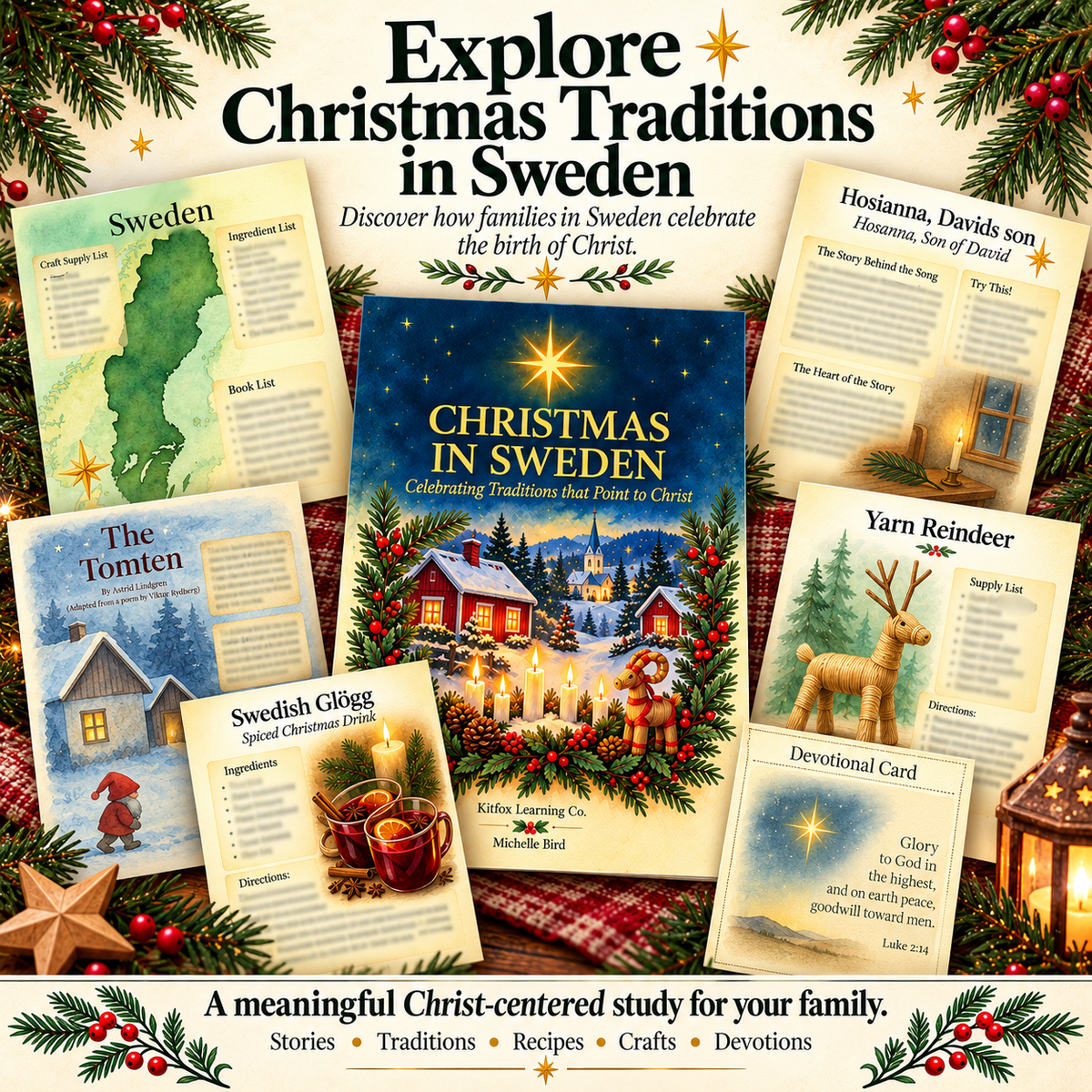 Christmas in Sweden – Christ-Centered Christmas Unit Study