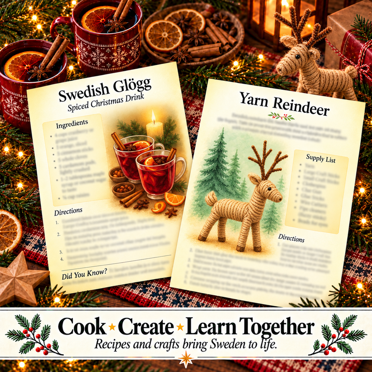 Christmas in Sweden – Christ-Centered Christmas Unit Study