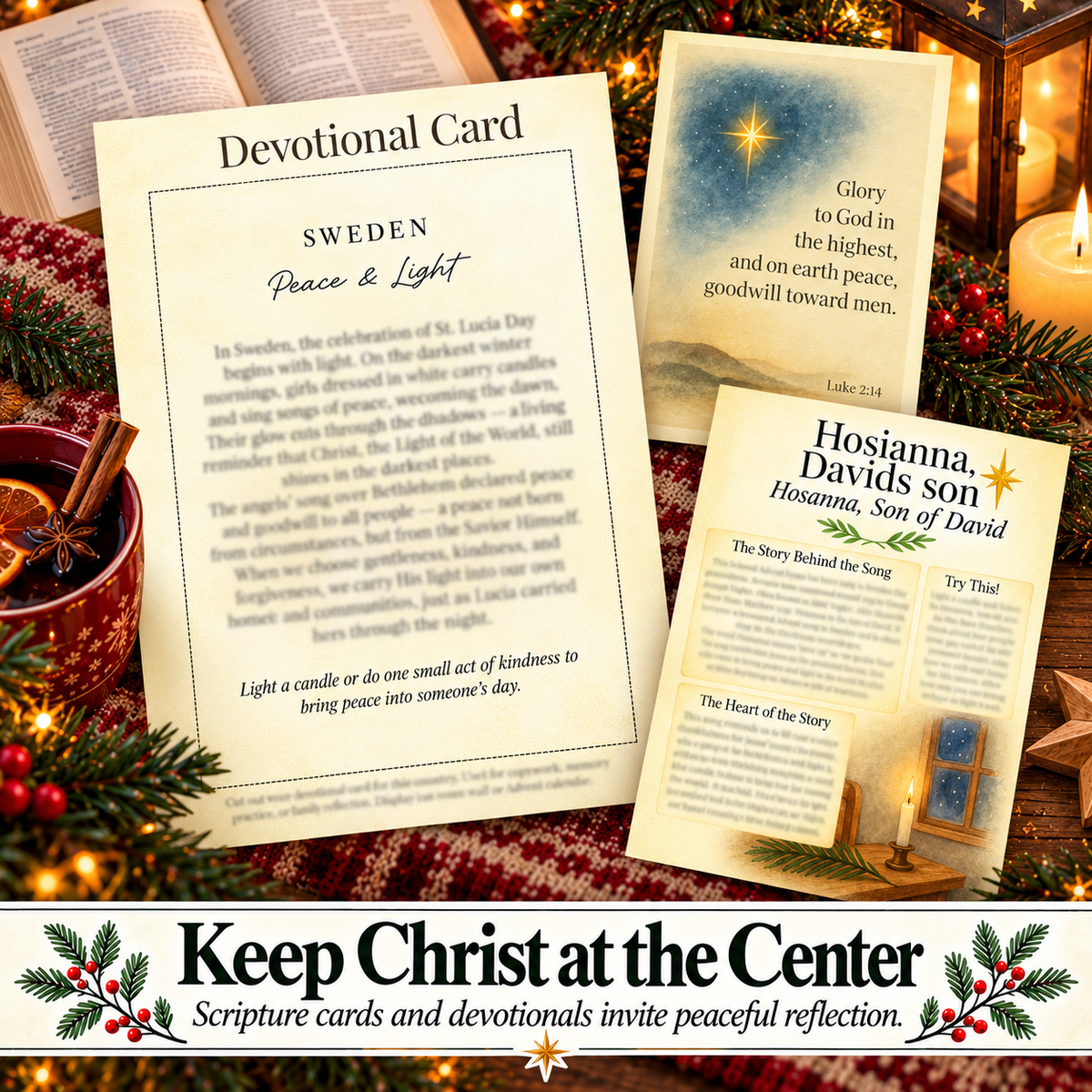 Christmas in Sweden – Christ-Centered Christmas Unit Study
