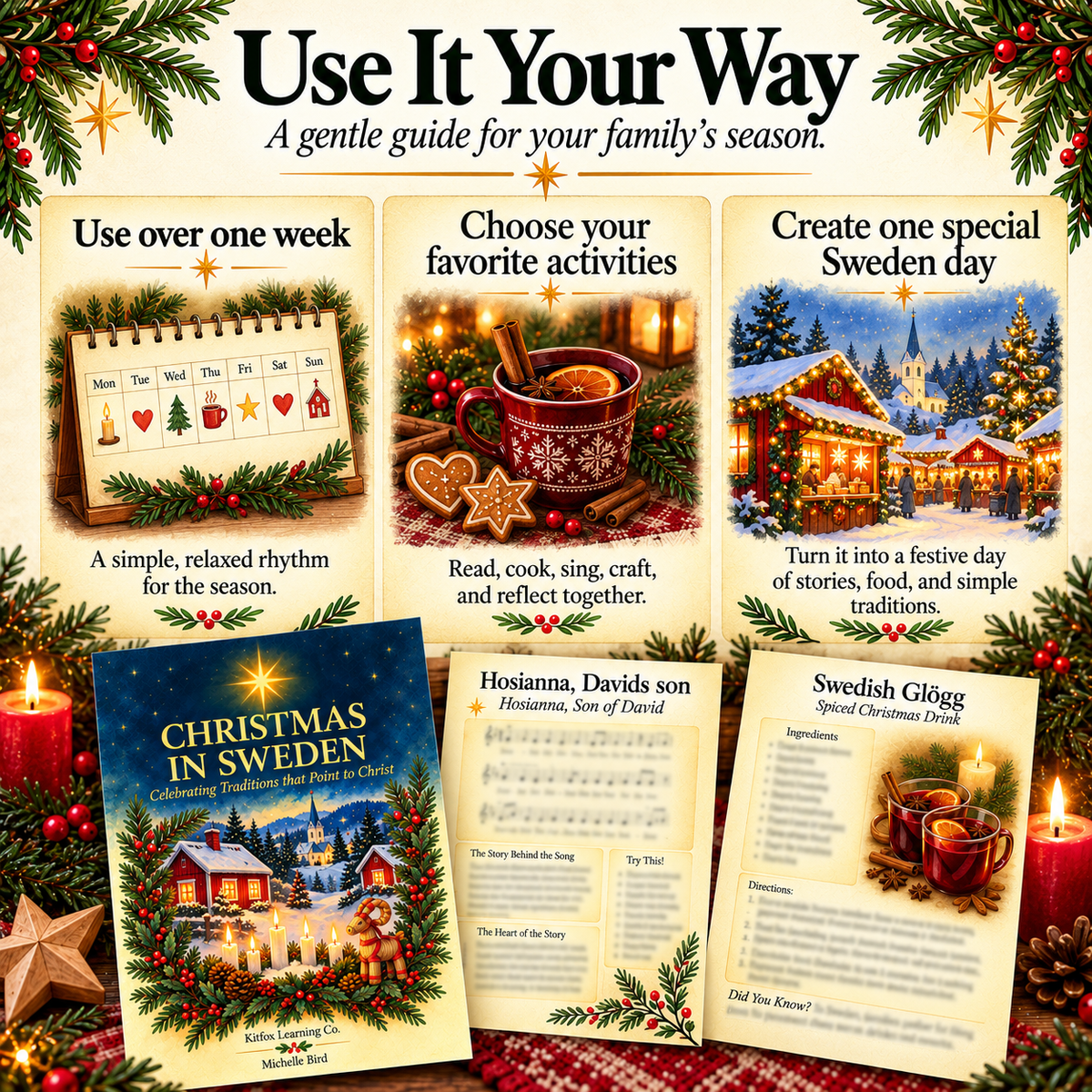 Christmas in Sweden – Christ-Centered Christmas Unit Study
