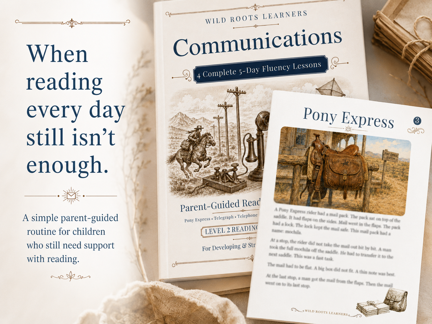 4-Week Reading Fluency Practice for Struggling Readers | Communications Pack