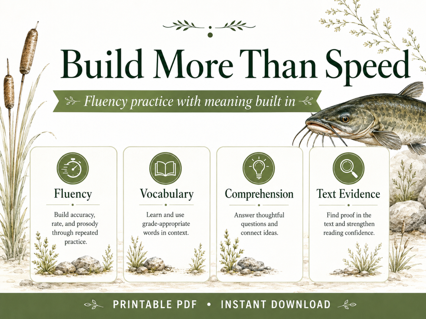 Catfish 5-Day Reading Fluency Lesson