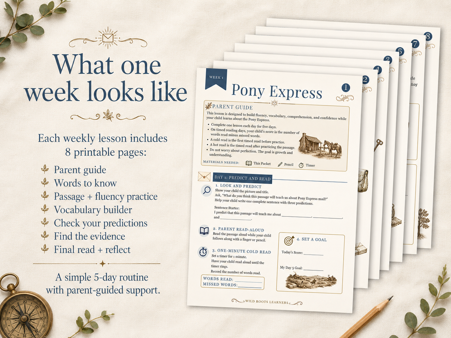 4-Week Reading Fluency Practice for Struggling Readers | Communications Pack