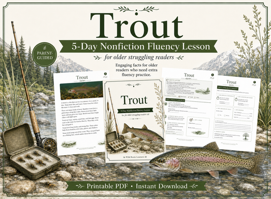 Trout 5-Day Reading Fluency Lesson