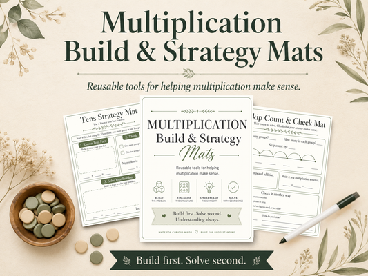 Multiplication Build & Strategy Mats